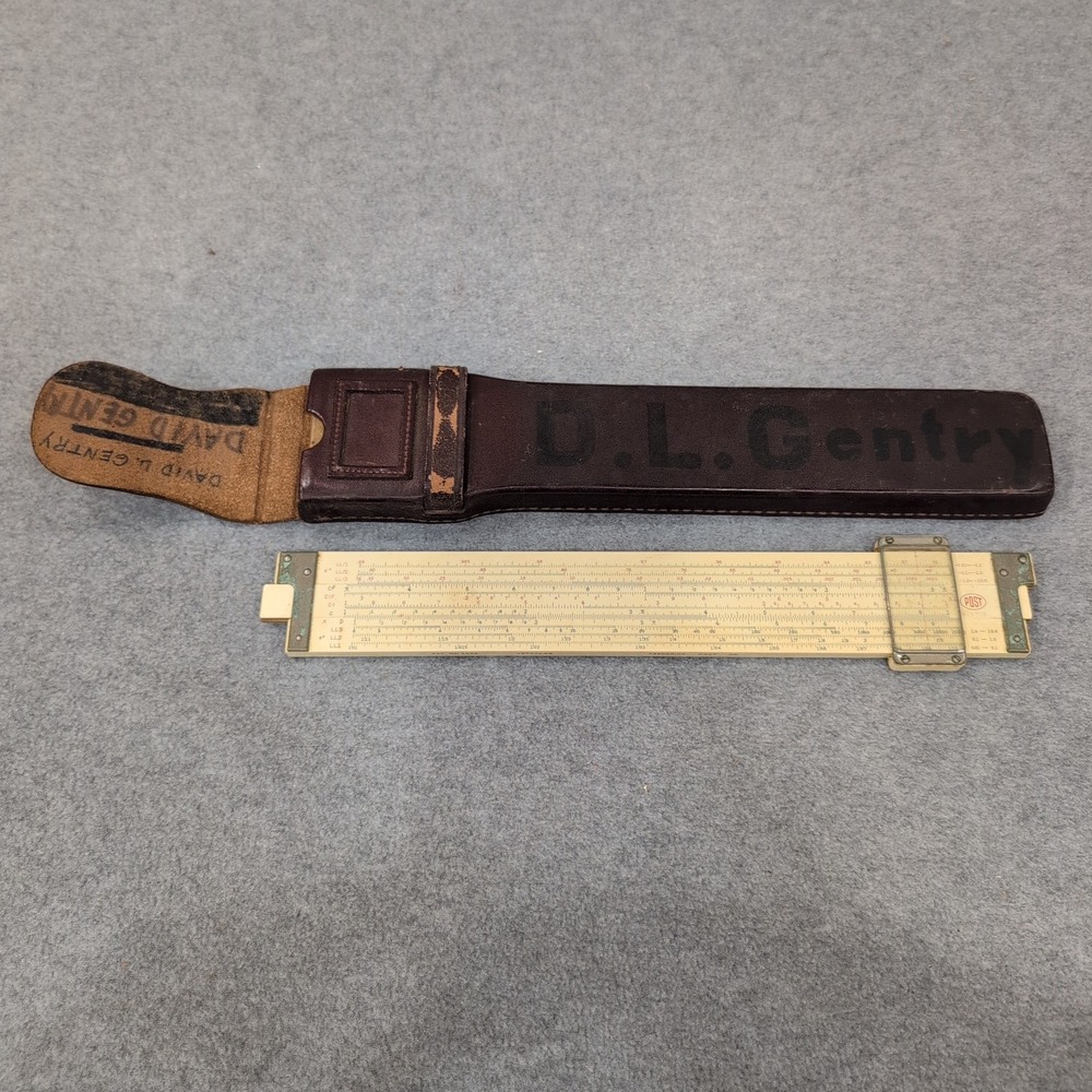 Frederick Post Co Versalog Slide‎ Rule Cat No 1460 Vintage Engineering Math Tool - Picture 4 of 7